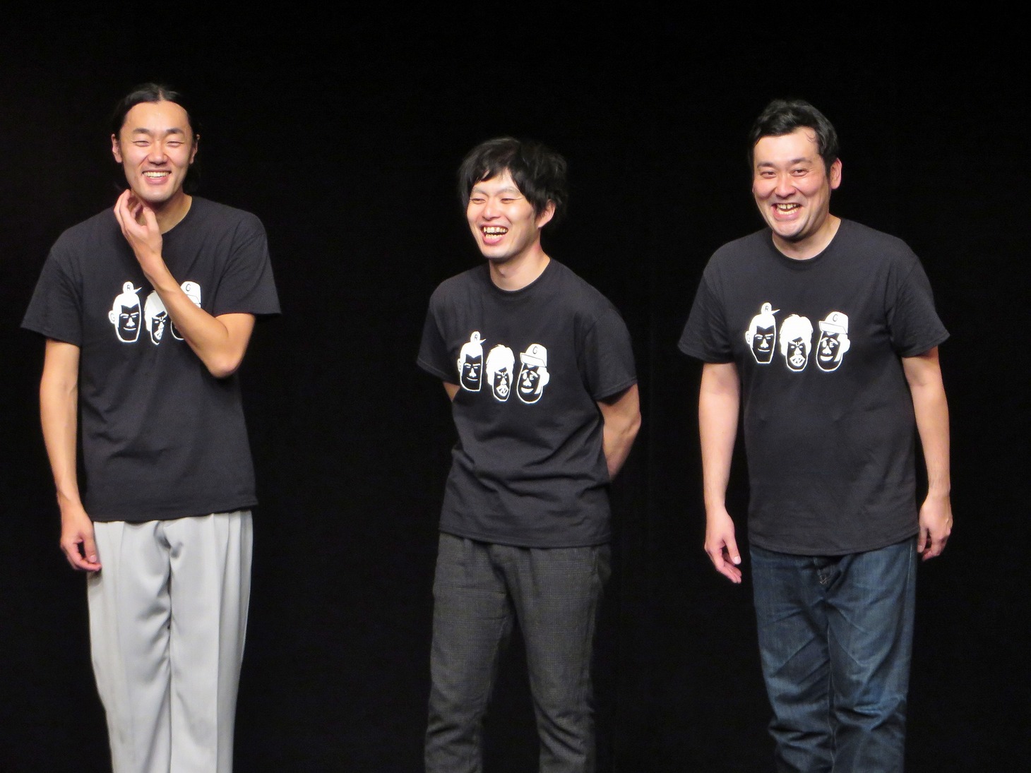 グランジ単独ライブ「人生ってこんなもんか」エンディング。Tシャツは同期の元芸人・タツガツからのプレゼント。