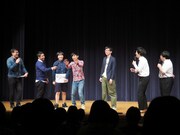 「鬼ヶ島に憧れた経緯は？」と突然身に覚えのないことを聞かれ慌てる人力舎所属のトンツカタン。