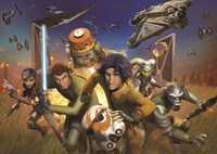 「スター・ウォーズ 反乱者たち」メインビジュアル (c) & TM 2014 Lucasfilm Ltd.