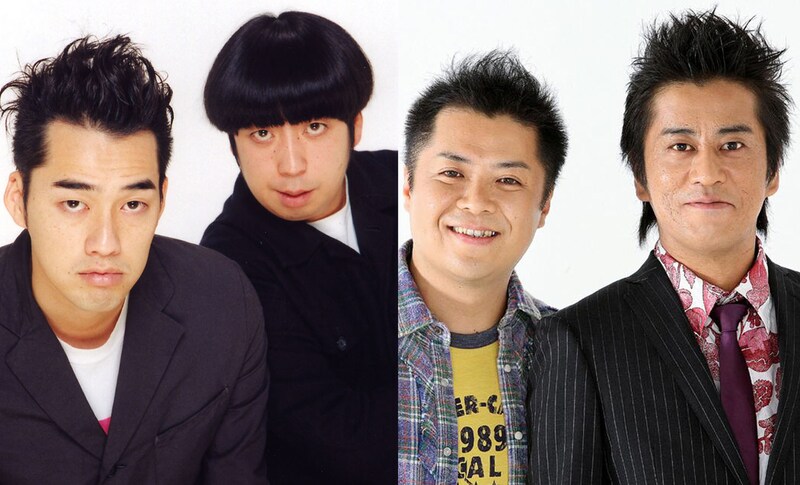 バナナマンとブラックマヨネーズ。