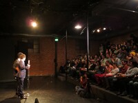 アメリカ公演の様子。