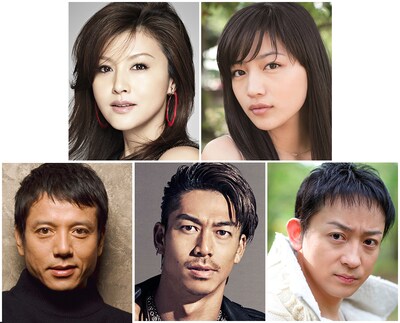 ドラマ特番「このミステリーがすごい！～ベストセラー作家からの挑戦状～」の出演者。（上段左から）藤原紀香、川口春奈、（下段左から）勝村政信、AKIRA、山本耕史。