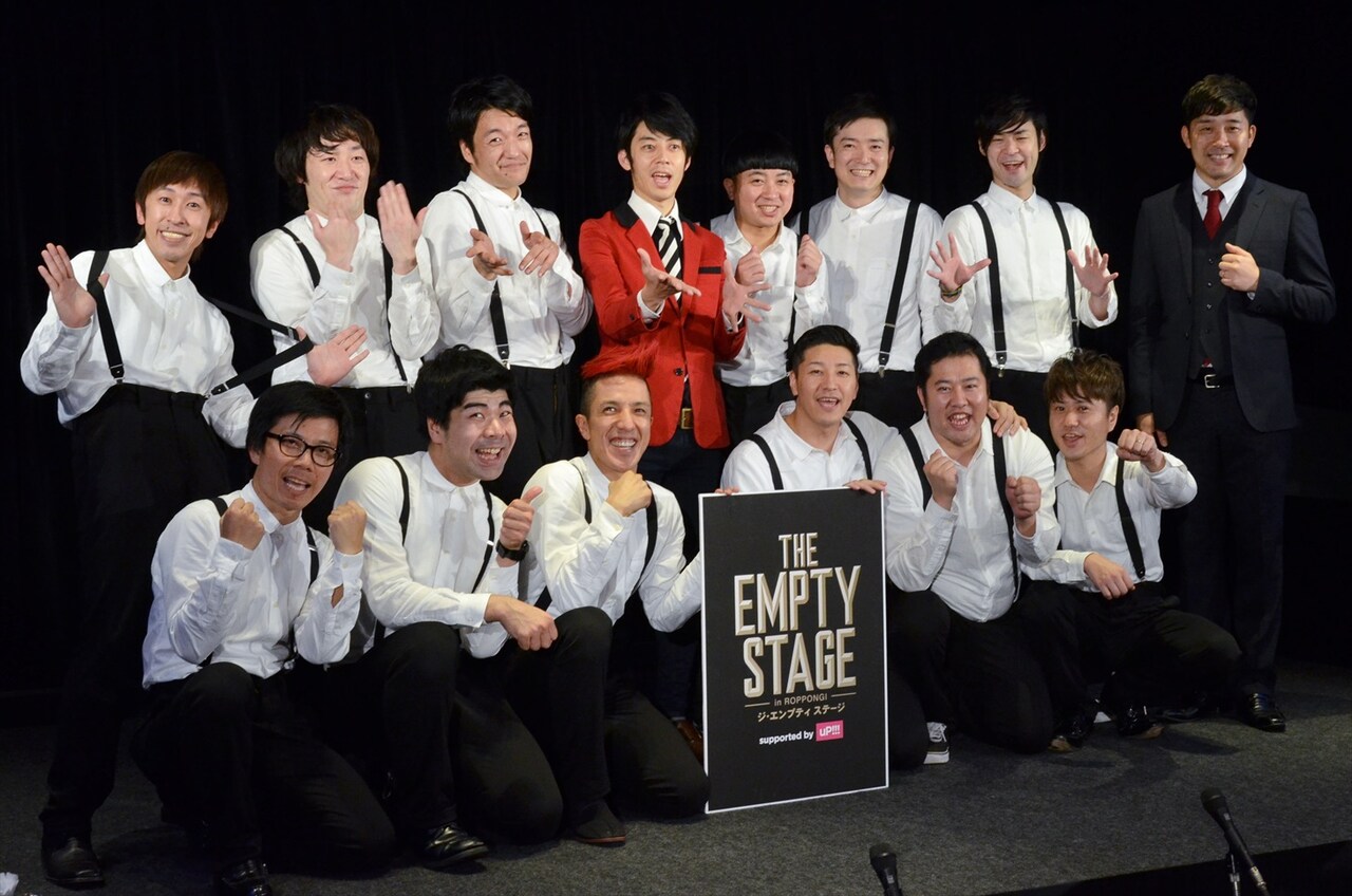 即興コントと1人しゃべりのライブ開幕、お客さんが僕らの相方