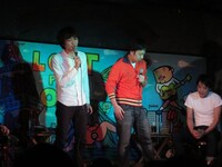 ミスアダルトの紅葉井と、ノーザン2軍スターズの斧田による「奇跡の地球」。