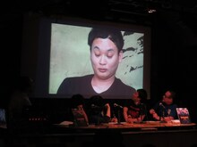 バッファロー吾郎Aがお気に入りの鬼ヶ島・アイアム野田の表情。