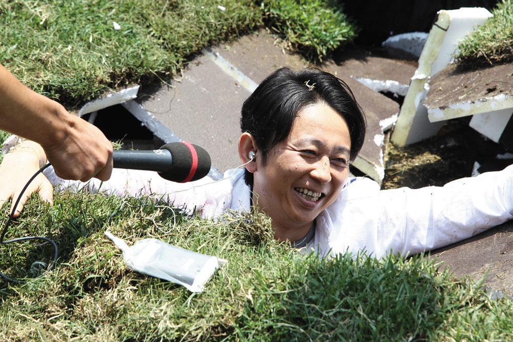 「全落・水落オープン」のDVDに収録されるワンシーン。(c)2014 フジテレビ