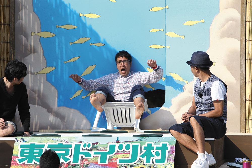 「全落・水落オープン」のDVDに収録されるワンシーン。(c)2014 フジテレビ
