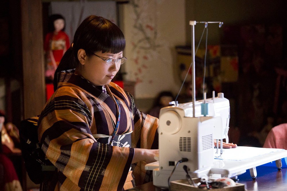 映画「海月姫」に千絵子役で出演するアジアン馬場園。(c)2014「海月姫」製作委員会 (c)東村アキコ/講談社