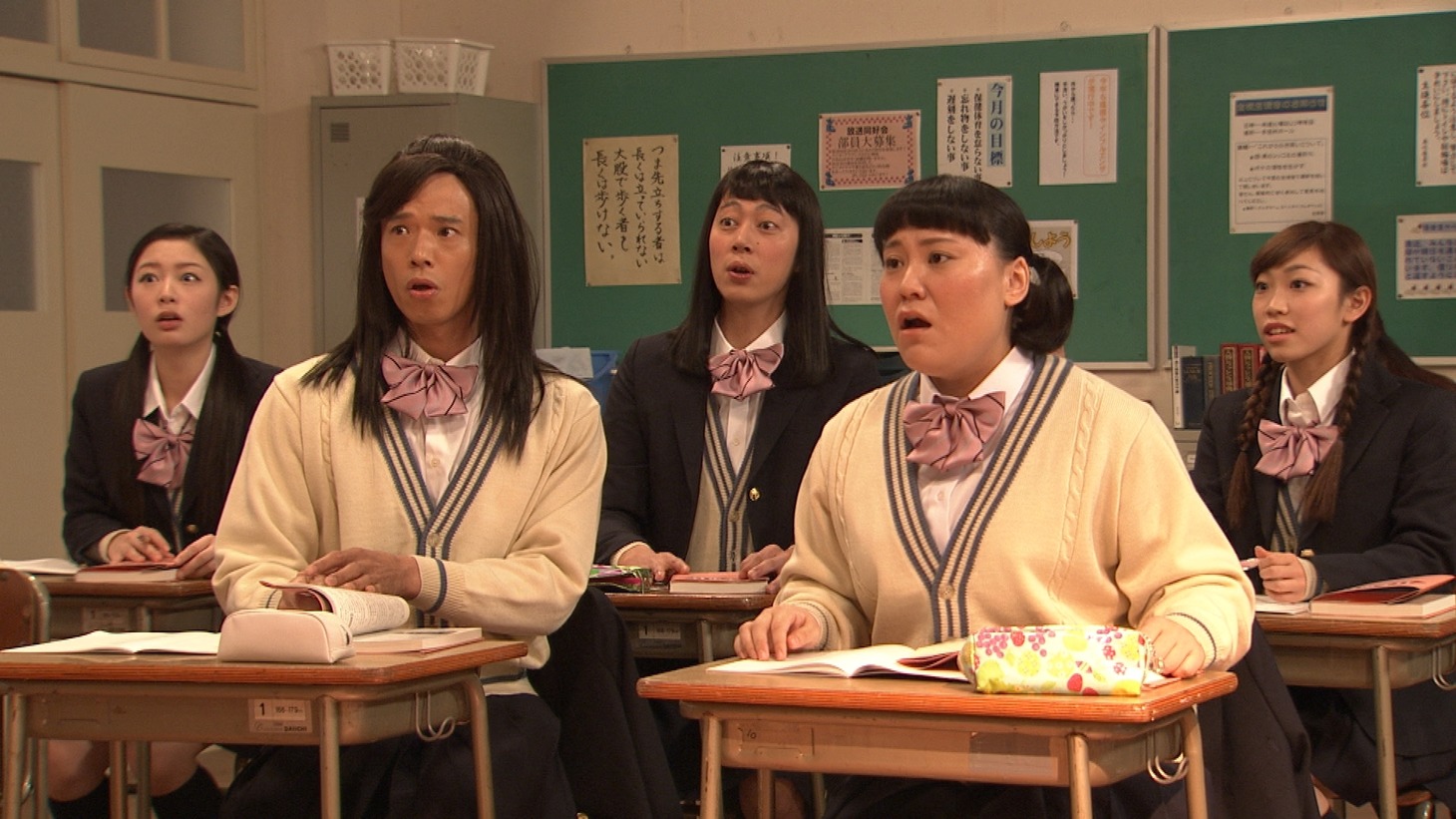 「七人のコント侍」のコント「卒業します」(c)NHK