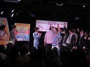 収録中の様子。