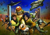 「スター・ウォーズ 反乱者たち」メインビジュアル (c) & TM 2014 Lucasfilm Ltd.