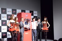 フォトセッションの様子。