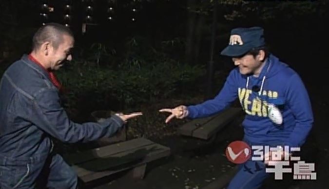 「男気ジャンケン」にハマっている千鳥・大悟（左）。
