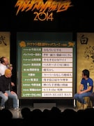 歴代出場者のキャッチフレーズの一部。