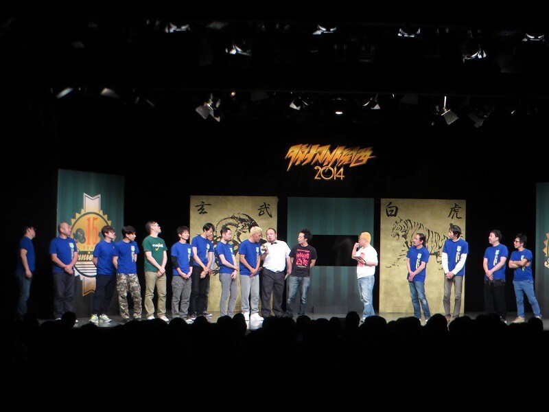 「ダイナマイト関西15th Anniversary ~2014DVD発売記念大会~1」エンディング