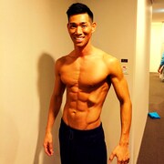 「ベストボディ・ジャパン」日本大会決勝時のHG。