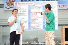 「地球防衛軍24時」を振り返るココリコ。