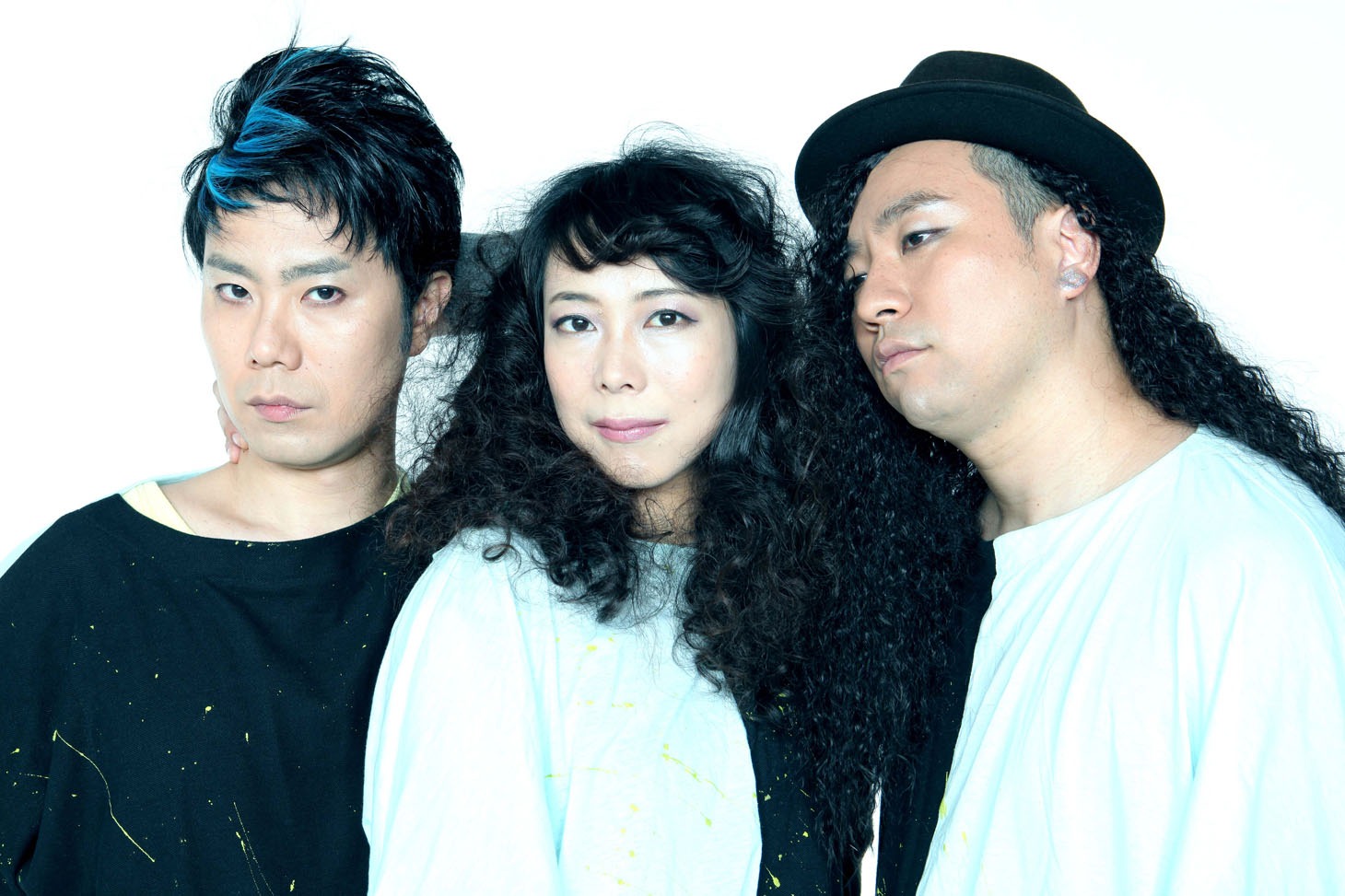 Like a Record round! round! round!（左から、藤井隆、椿鬼奴、レイザーラモンRG）