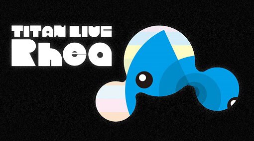 「TITAN LIVE Rhea」新ロゴ