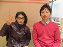 ジンカーズ。左が馬場、右が樋口。