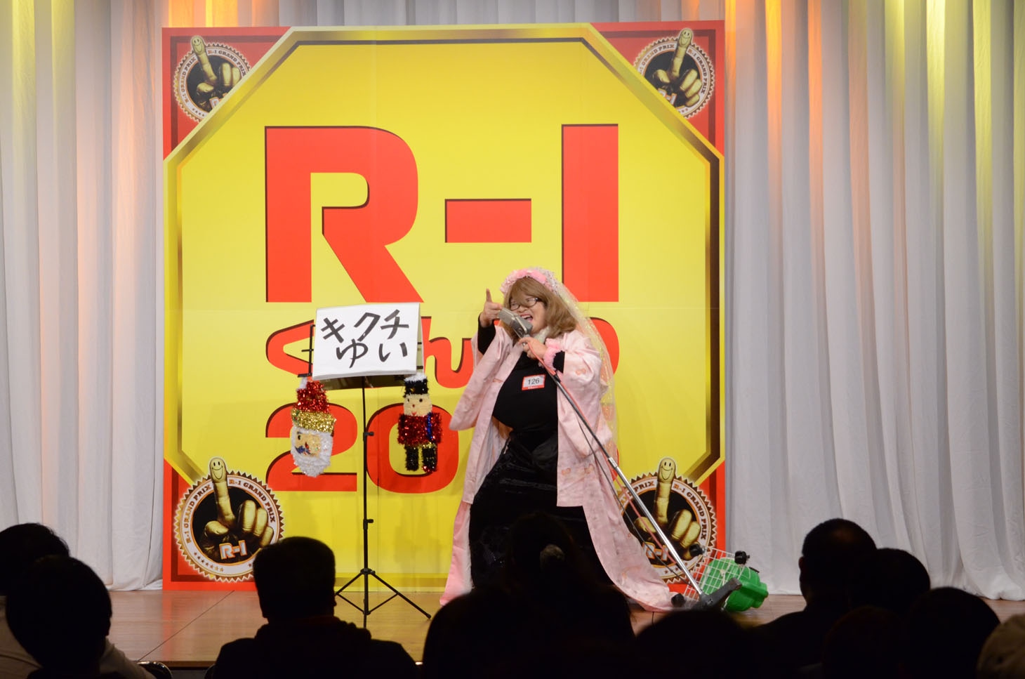 「R-1ぐらんぷり2015」1回戦初日の様子。