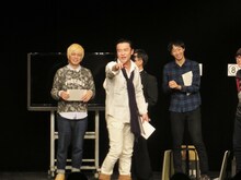 鉄壁のスベりぶりを発揮する大山英雄。