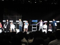 占い師対決で、周囲が大水を信じることに憤慨する河本。