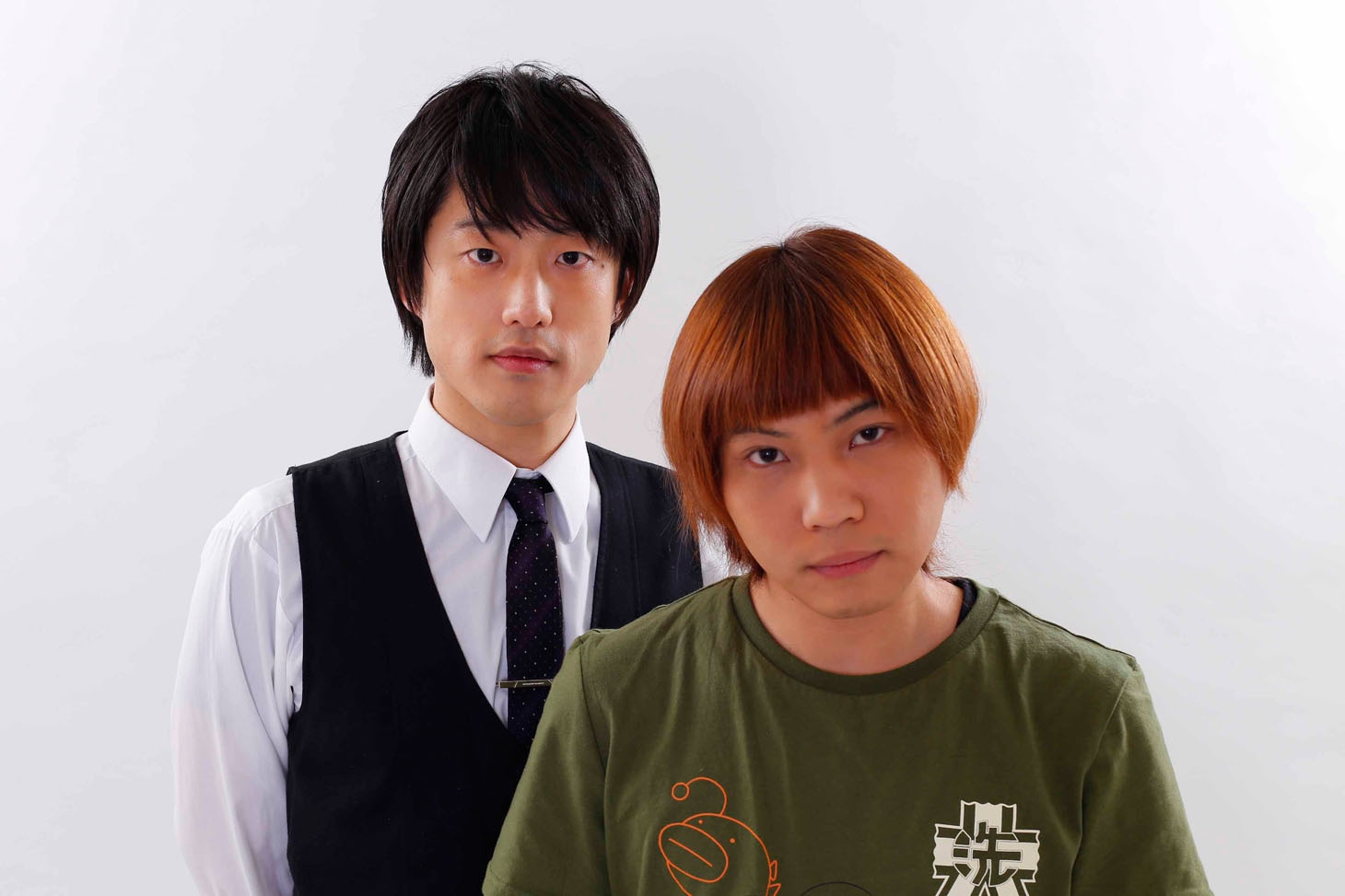 ゴールドラッシュ。左から田邉、どいちゅー。
