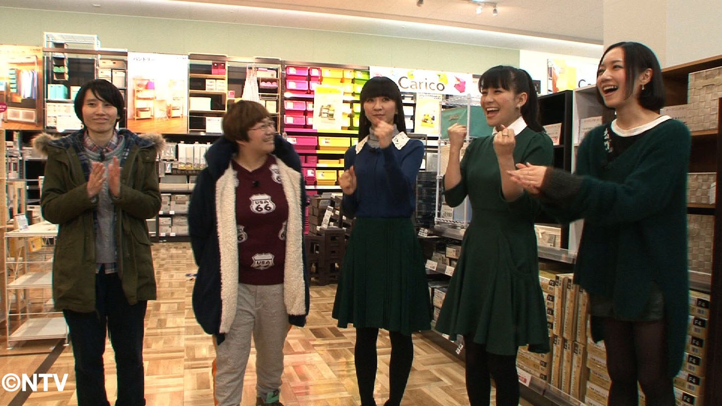 ハリセンボンとPerfume。