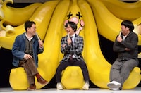 トーク中の様子。