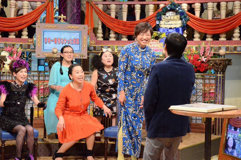 「超踊る！さんま御殿!! 2871人の名場面大放出 4時間30分大忘年会SP」(c)日本テレビ