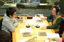 「ダブルブッキングのオールナイトニッポンR」放送中の様子。