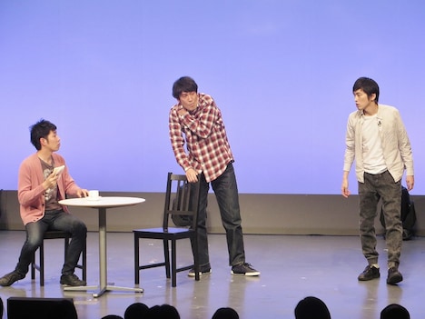 ココリコ田中とのコラボコント。