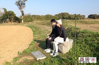 「アーホ！」でのロケの様子。