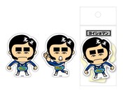 ヨイショマンのステッカー。2枚組で216円。