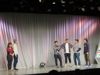 前日リハーサルの様子。