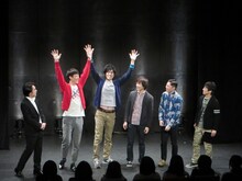 ジグザグジギー、THE GEESE、キングオブコメディ（左から）。