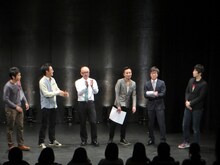 ダブルブッキング、Hi-Hi、風藤松原（左から）。