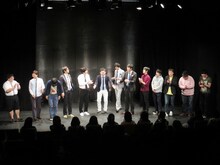 FKD48の磁石、三拍子、かもめんたる槙尾、タイムマシーン3号、マシンガンズ、トップリード、オジンオズボーン。