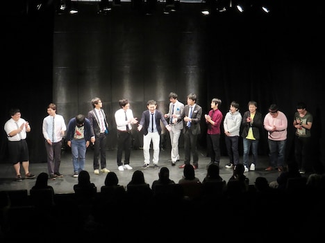 FKD48の磁石、三拍子、かもめんたる槙尾、タイムマシーン3号、マシンガンズ、トップリード、オジンオズボーン。