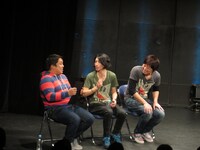 いけだてつやの絶妙なワードによる進行には、客席のアルコ＆ピース平子も「心地よい」と称賛。