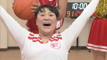 コント「ネガティブ応援チアガール」に出演するフォーリンラブ・バービー。(c)NHK