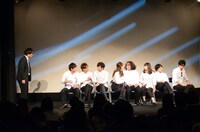 「ショートストーリーロングコント 第1回公演『カケル』」初日公演の様子。