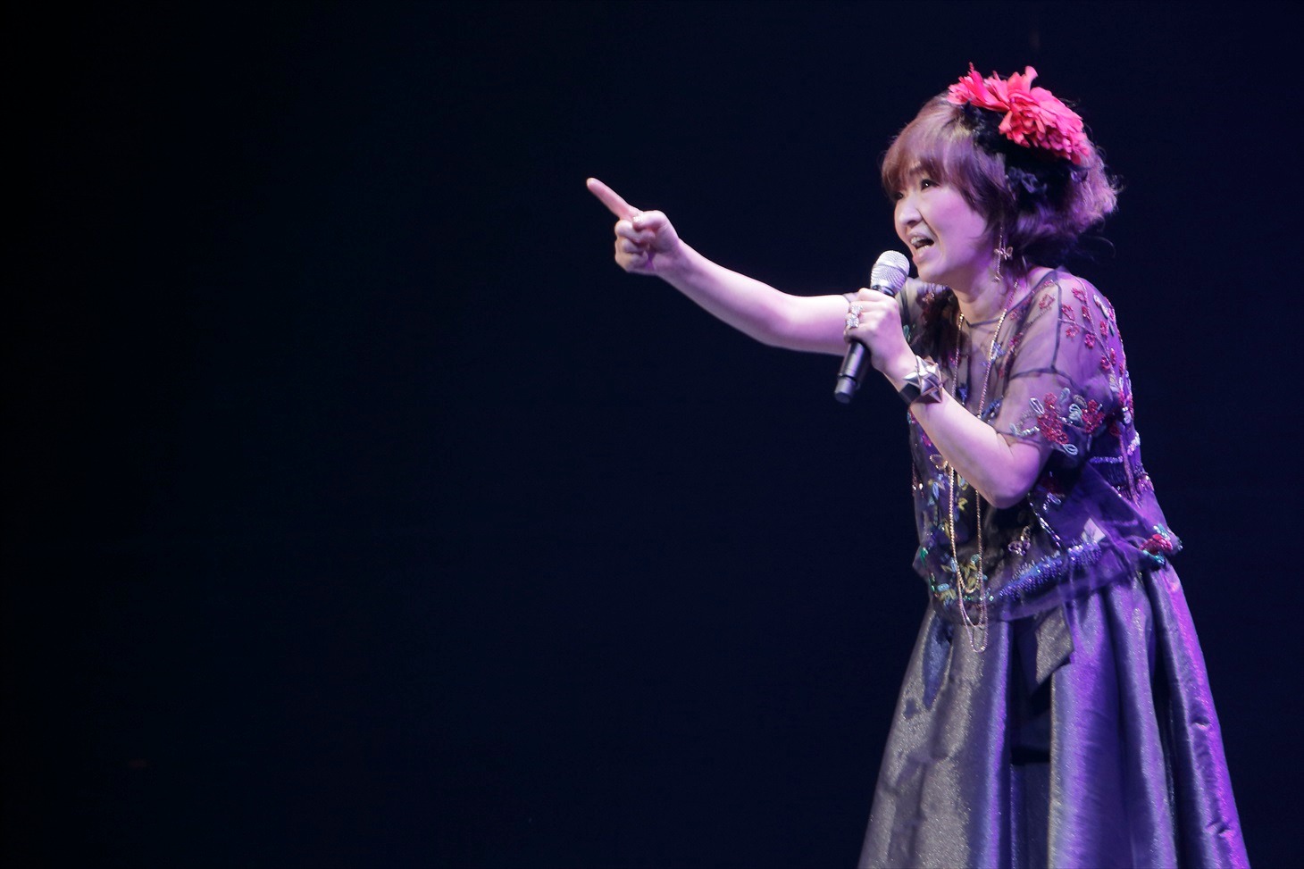 清水ミチコ (c)WOWOW