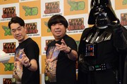 「スター・ウォーズ 反乱者たち」会見の様子。