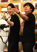 「スター・ウォーズ 反乱者たち」会見の様子。