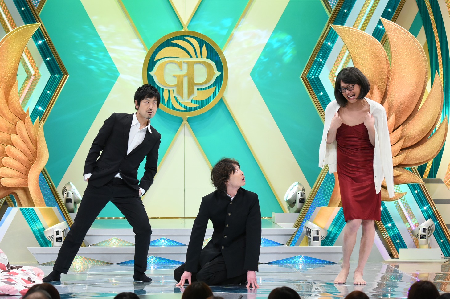 「第36回 ABCお笑いグランプリ」GAG少年楽団のネタ中の様子。(c)ABC