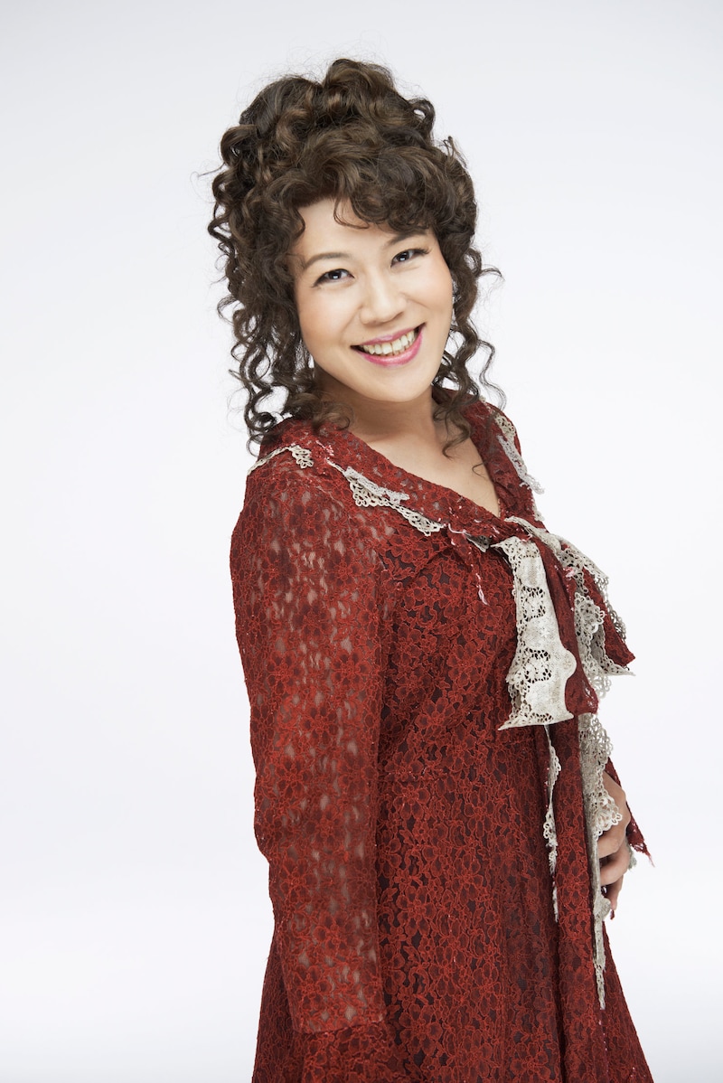 「丸美屋食品ミュージカル『アニー』」にハニガン役で出演する、青木さやか。