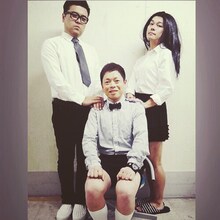 「やさぐれ芸人会」左から、とろサーモン久保田、ネゴシックス、中山功太。