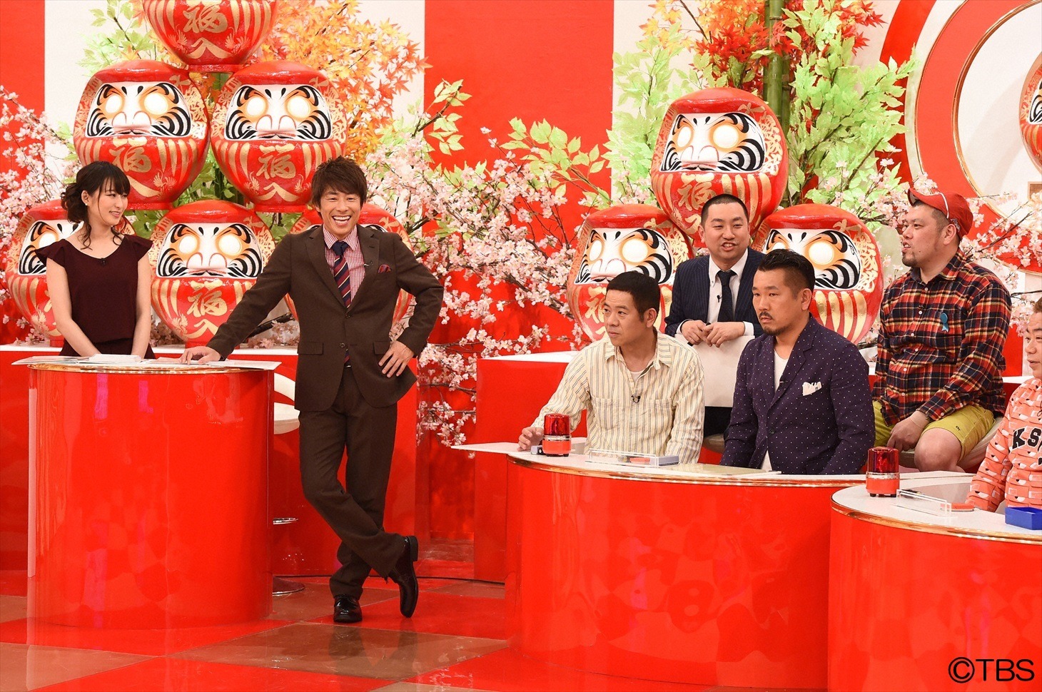 収録のワンシーン。(c)TBS